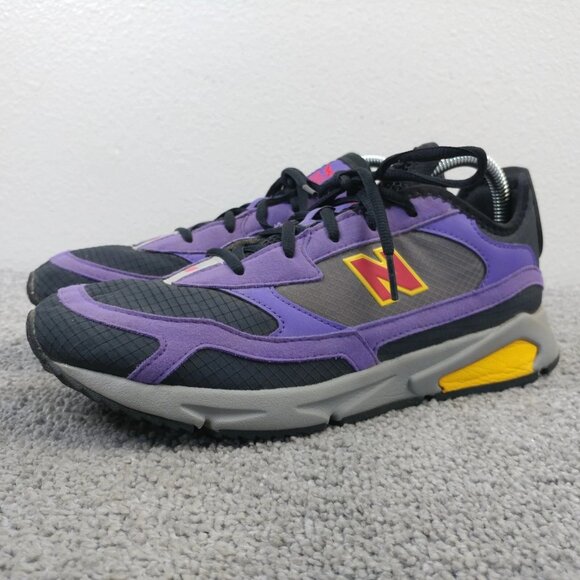 New Balance X-Racer Utility Mens Size 7 Shoes Purple Black Mirage Sneakers Low - Picture 1 of 11